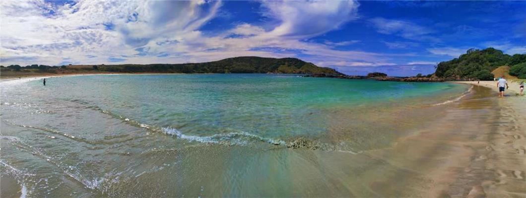 Seascape Peninsula Bach Villa Kaitaia Exteriör bild