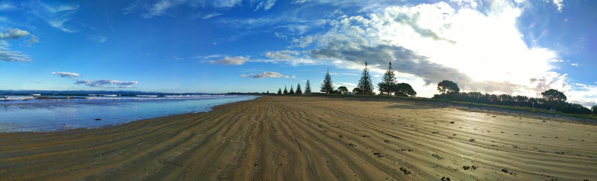Seascape Peninsula Bach Villa Kaitaia Exteriör bild